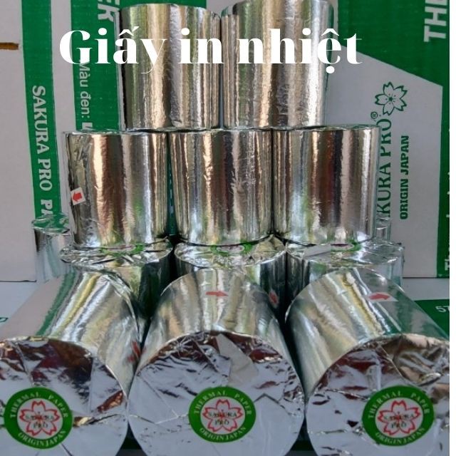 Kích Thước K57x38mm, Giấy In Nhiệt, In Bill, In Hóa Đơn - Chính Hãng