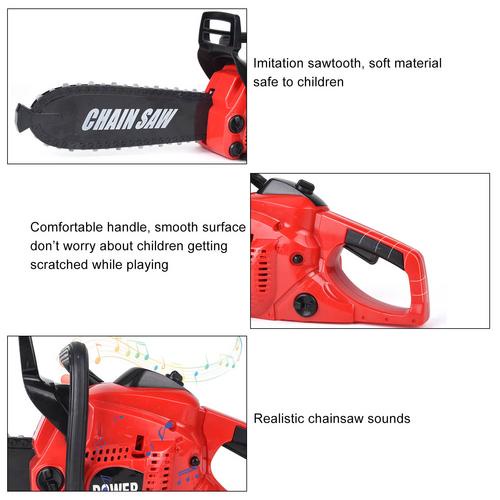 Đồ Chơi Máy Cưa Xích Điện Tử Có Âm Thanh Cho Bé Trai