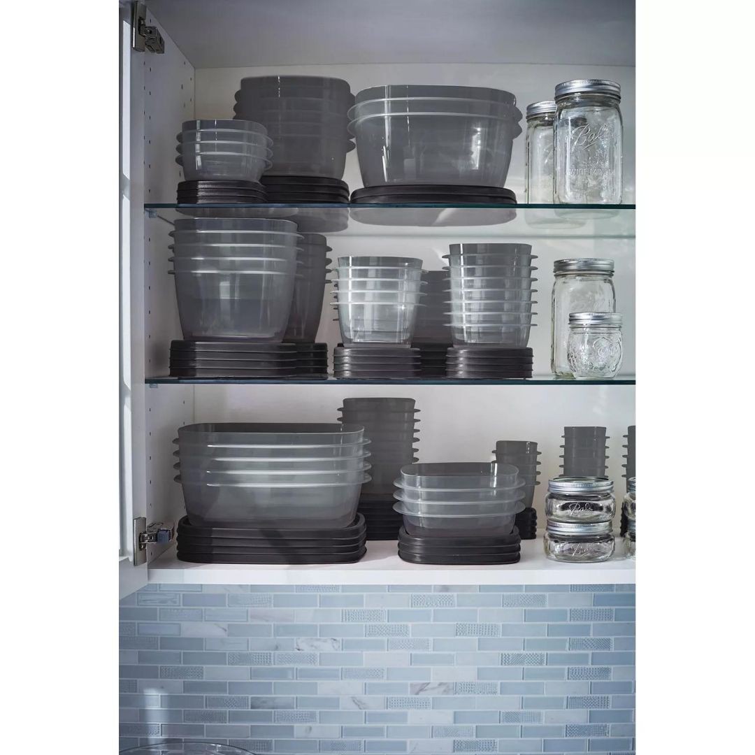 [6 size lẻ] HỘP NHỰA ĐỰNG THỰC PHẨM Rubbermaid NẮP ĐEN | BigBuy360 - bigbuy360.vn