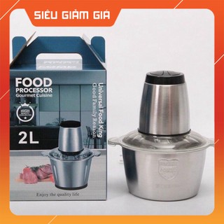 🍀máy xay thịt kitchen expert, máy xay cối inox