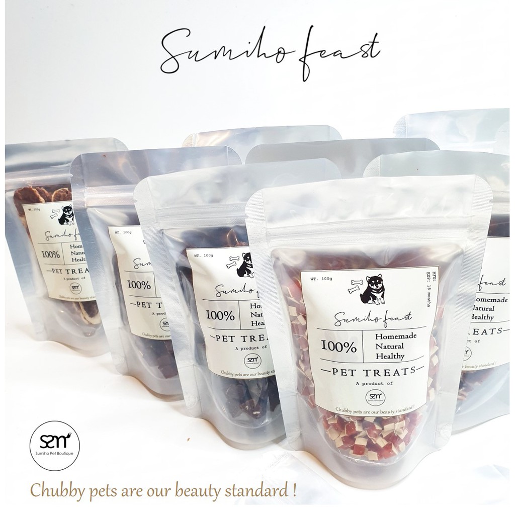 Bánh thưởng cho chó Sumiho Feast (Nhiều hương vị) 100gr/túi