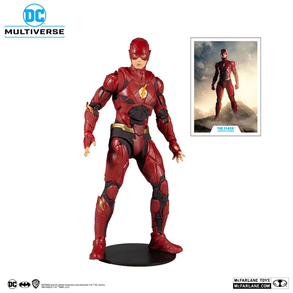 Mô hình McFarlane 🦇 DC Multiverse 7-inch 🦇 Justice League Flash