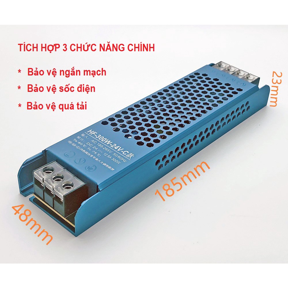 Nguồn 24V dòng C 72W  - 400W