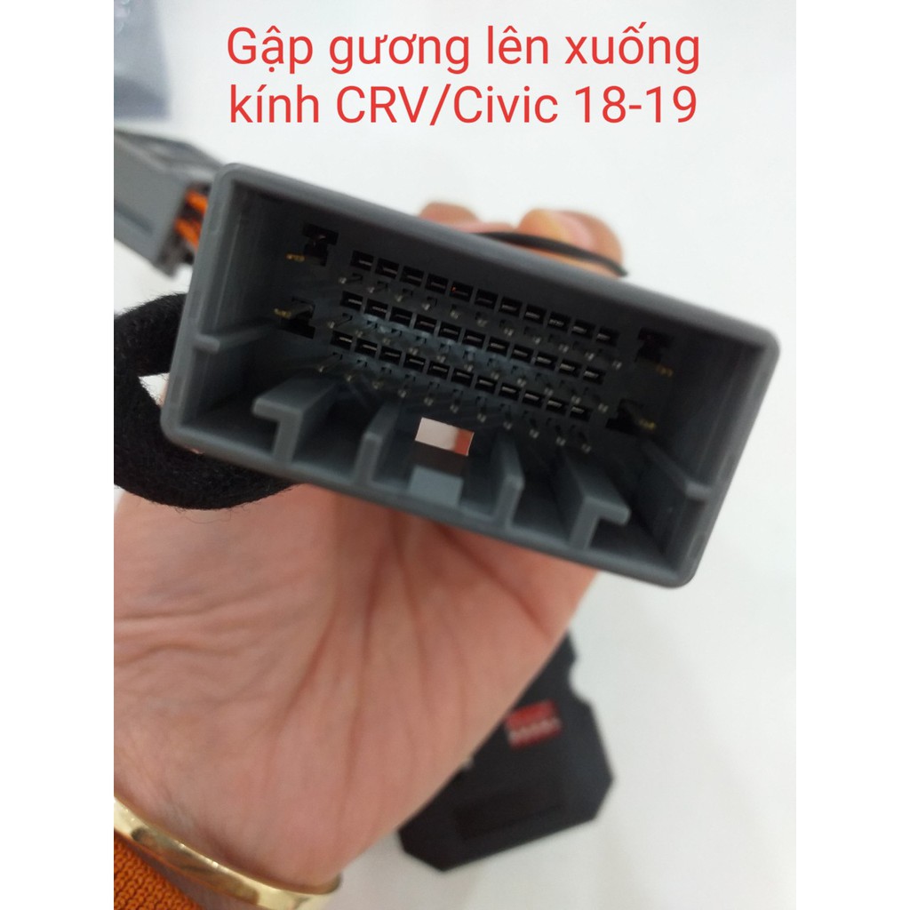 Gập gương lên xuống kính tự động Honda CRV/Civic 2018-2019