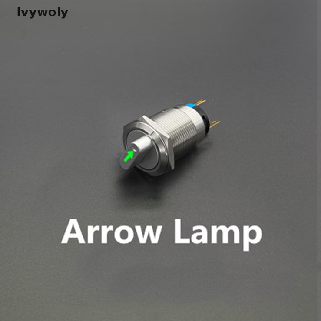 Công tắc xoay 2/3 vị trí bằng kim loại chống nước có đèn LED | BigBuy360 - bigbuy360.vn