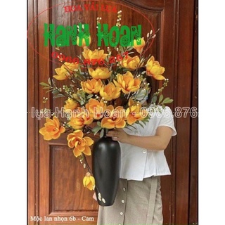 Mua Cành hoa Mộc Lan xốp 6 bông size đại 1m3 cao cấp - Hoa giả cao cấp