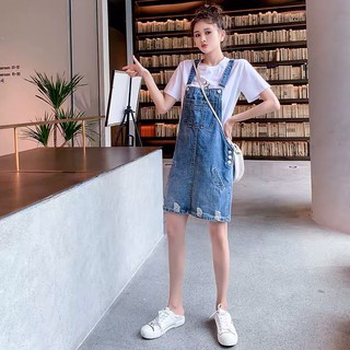 Váy yếm bò nữ quảng châu rách gấu MSX9