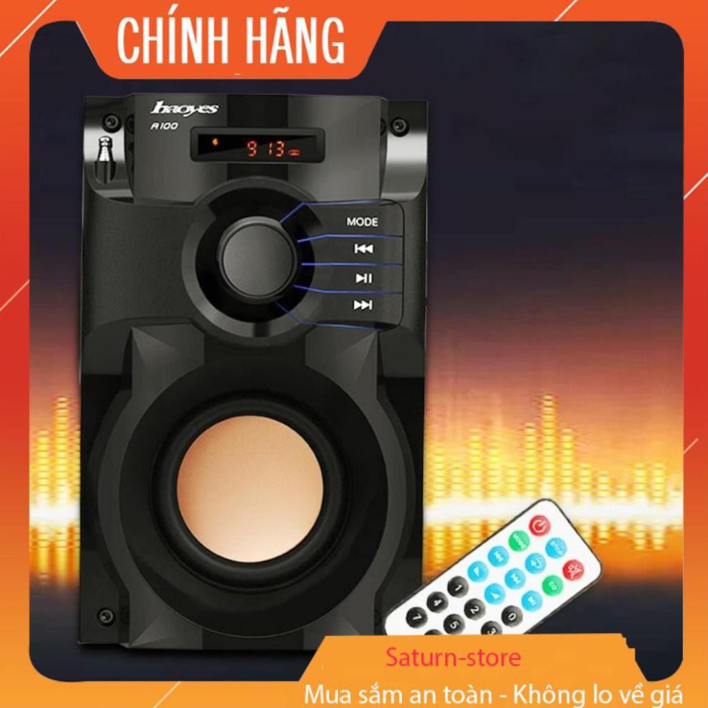 Loa bluetooth công suất lớn siêu Bass HAOYES RS - A100 chất lượng âm thanh siêu đỉnh nhất tầm giá - hàng chính hãng