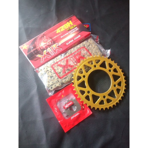 Nhông xích X1R các dòng xe.Exciter 135_150_155_winer_Raider, satria.