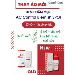 Kem chấm mụn goodndoc ac control blemish spot b3