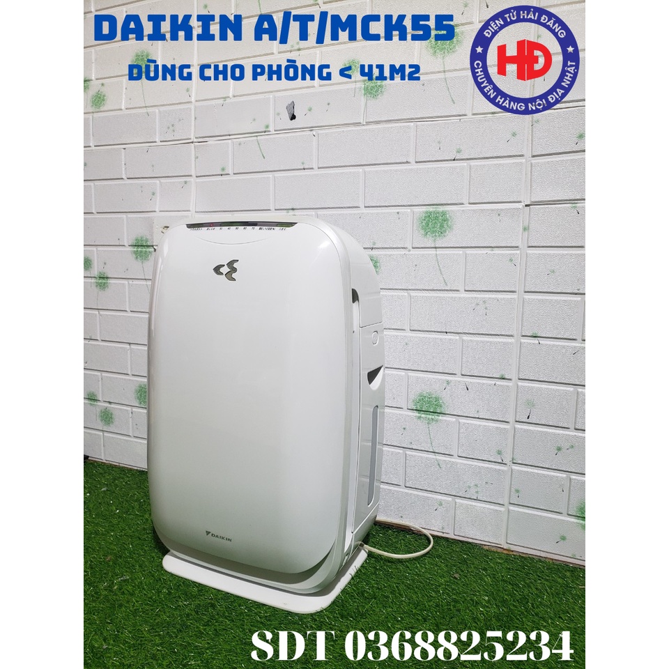 MÁY LỌC KHÔNG KHÍ DAIKIN MCK55/ACK55. LỌC BỤI MỊN, TẠO ẨM, KHỬ KHUẨN, NÁM MỐC, HỖ TRỢ SỬA CHỮA TRỌN