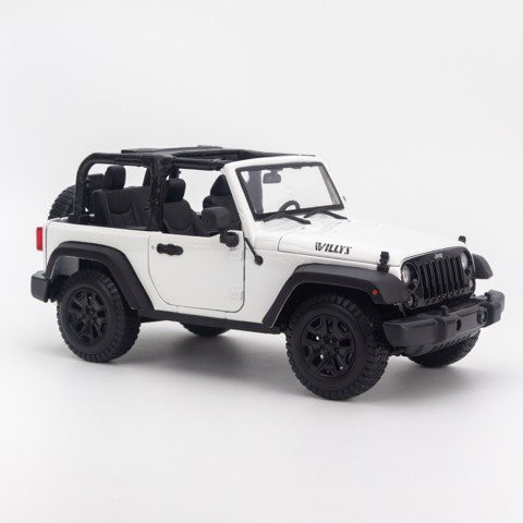 Mô hình xe Jeep Wrangler Rubicon - Open Top 2014 1:18 Maisto