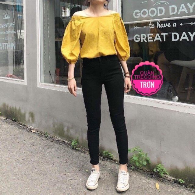 Quần tregging đen