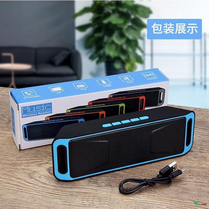 Loa Bluetooth Không Dây SC208 Máy Tính Mini Dual Loa Di Động Nhỏ Stereo Xe Hơi Loa Siêu Trầm Dùng Pin Cực Bền -dc1816