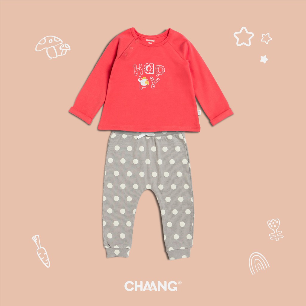 Bộ nỉ bé trai bé gái Chaang - BST thu đông