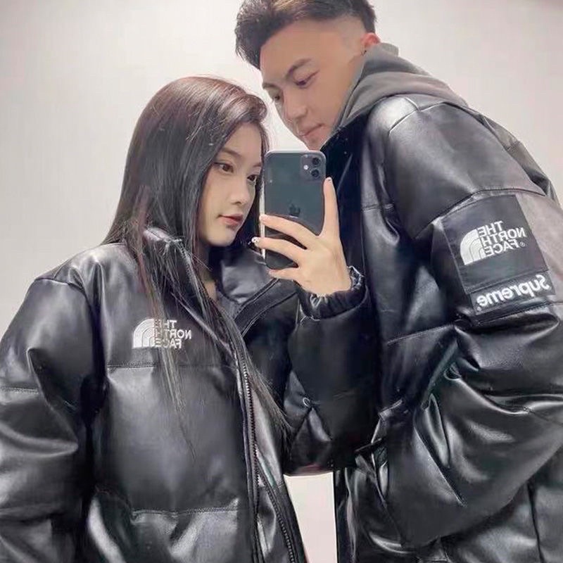 Áo khoác giả da PU nam nữ mặc đều ok ❤️‍🔥❤️‍🔥❤️‍🔥 2 màu Xanh-Đen