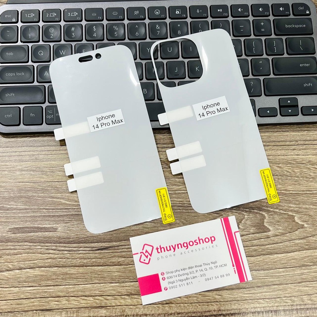 PPF trong suốt / mờ chống vân tay  iphone 14 Pro Max - iphone 14 pro - iphone 14 max - iphone 14
