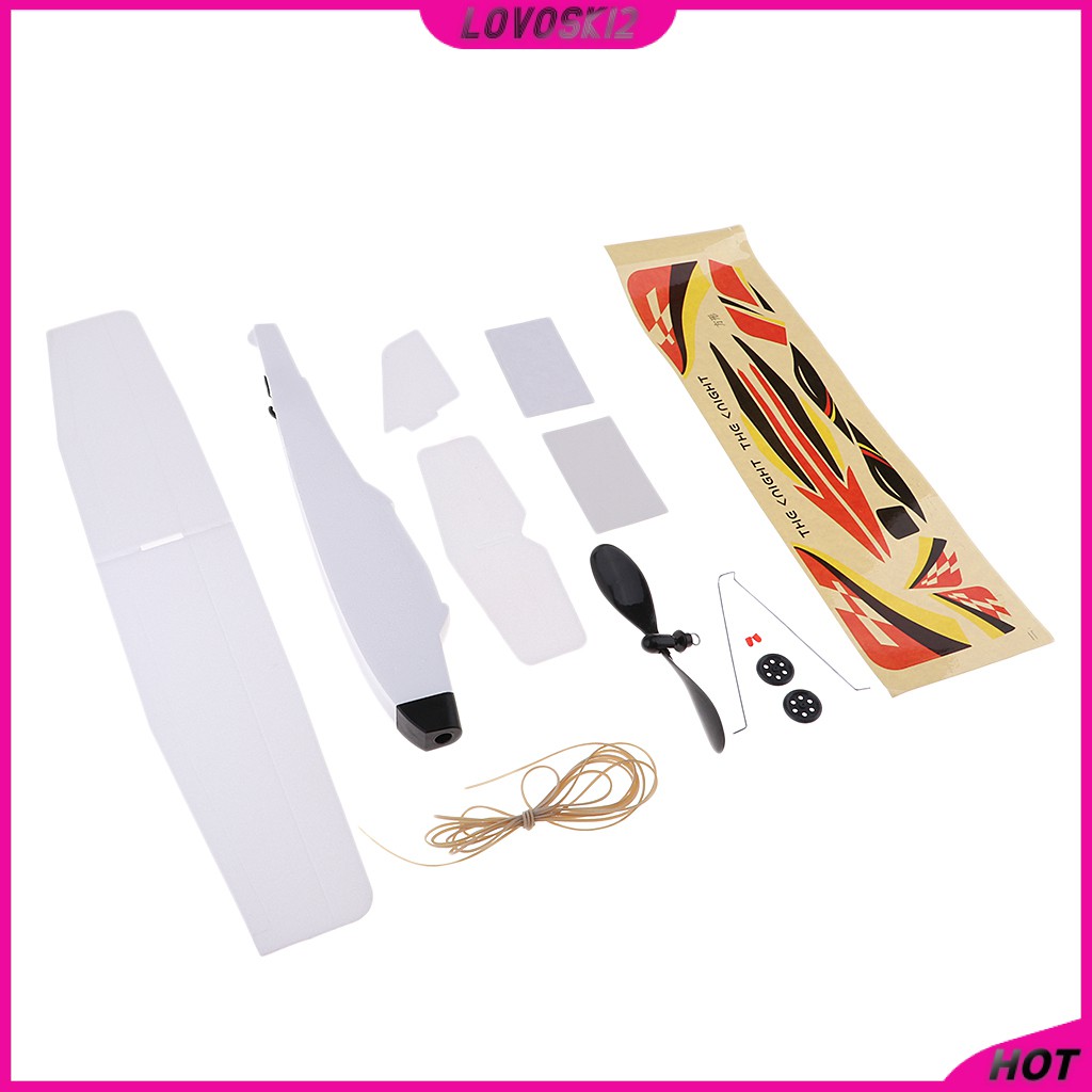 Máy Bay Đồ Chơi Dây Cao Su Đàn Hồi Lovoski2