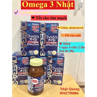 Dầu cá omega 3 orihiro nhật bản