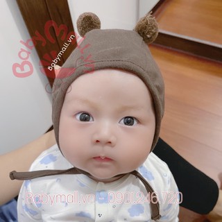 Mũ kiểu cột dây cute cho bé 4429