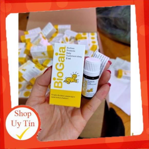 Men tiêu hoá Biogaia lọ thuỷ tinh 5ml [HÀNG CHÍNH HÃNG]