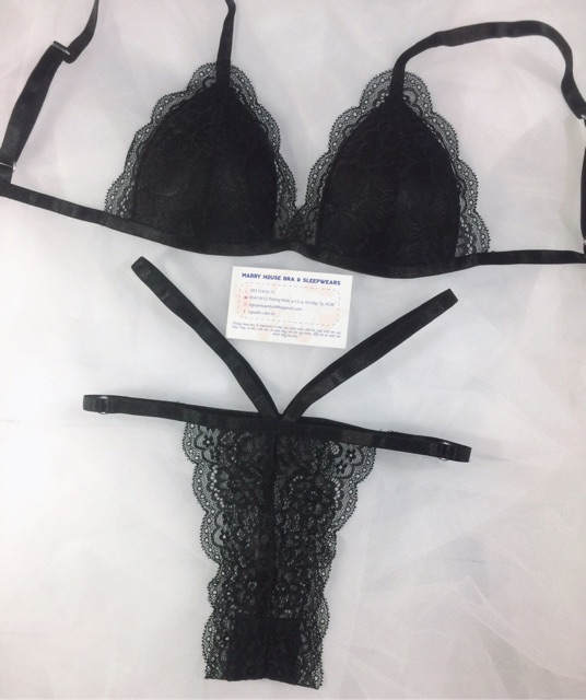 SET BRALETTE REN MÚT NGỰC QUẦN DÂY MARY HOUSE MR17 | BigBuy360 - bigbuy360.vn