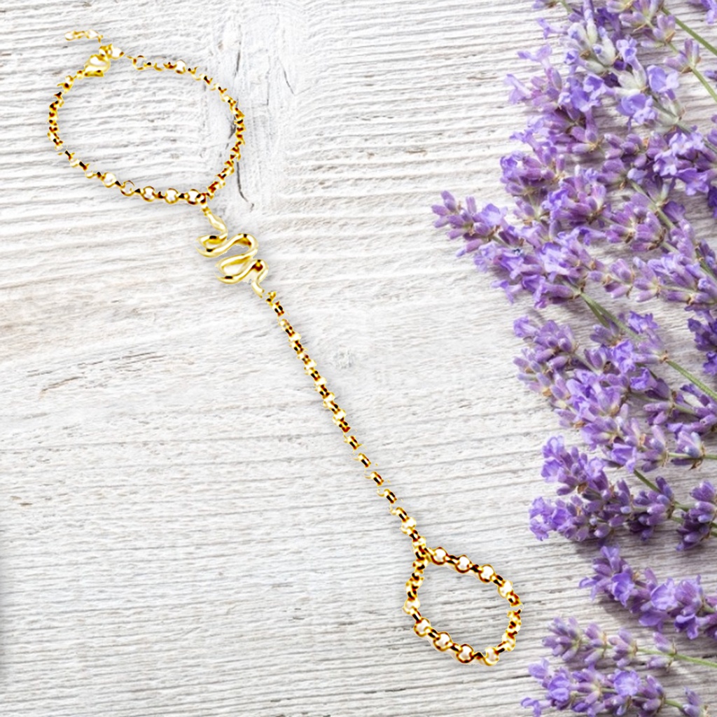 Vòng Tay Hợp Kim Hình Rắn Có Thể Điều Chỉnh Kích Cỡ