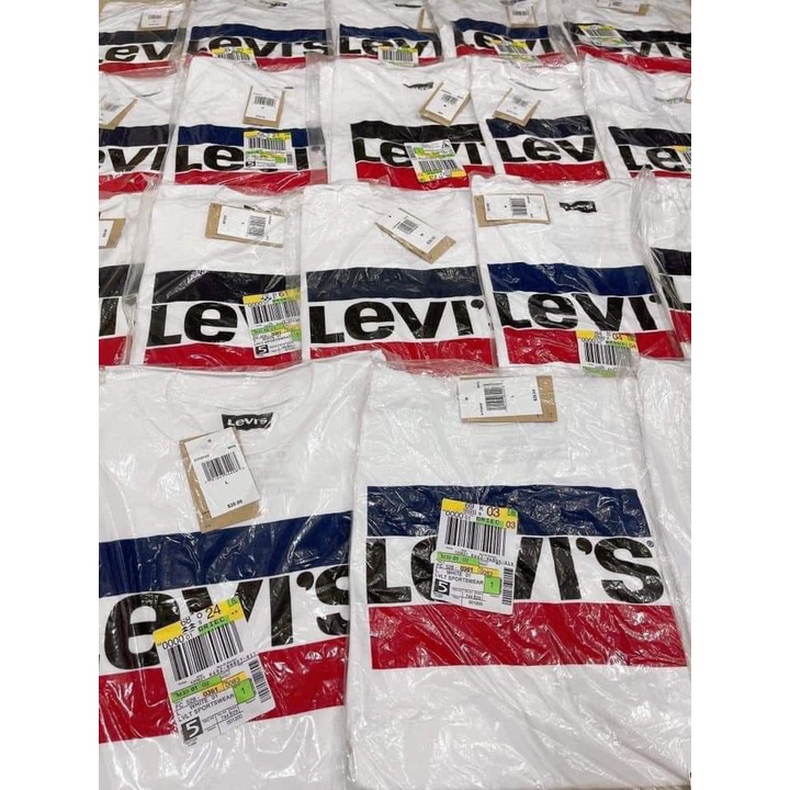 Áo thun cổ tròn Levi's Chính Hãng - áo phông unisex from rộng - Giá Rẻ - Hàng Chính Phẩm Xuất Dư Chất Lượng 100% Cotton