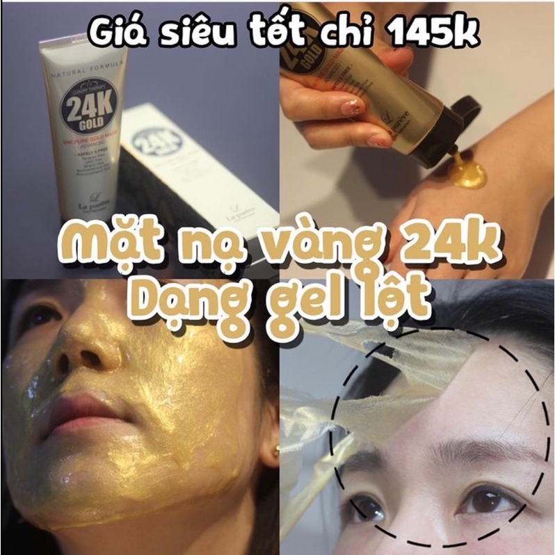 ❌SALE❌Mặt nạ vàng 24k LA PUREVE ⚡️💫✨