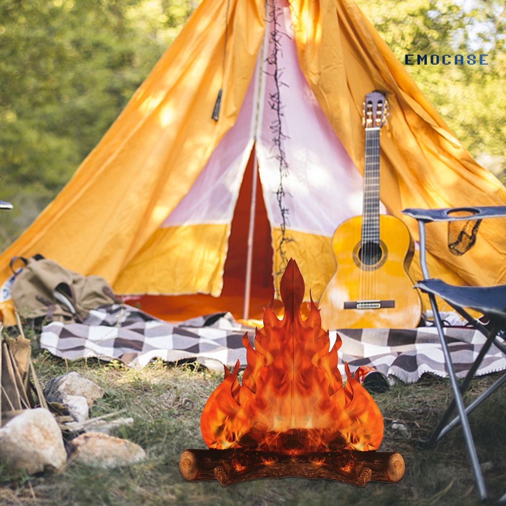 Mô Hình Lắp Ráp Ngọn Lửa Nhân Tạo 3D Trang Trí Nhà Cửa