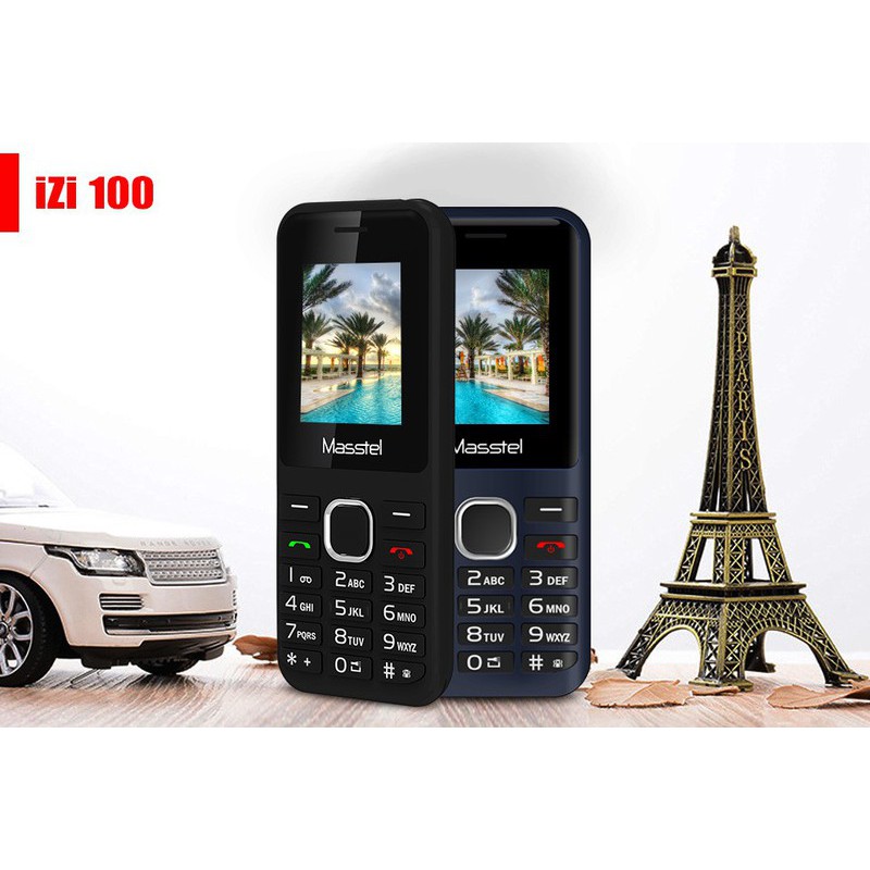 Điện Thoại Masstel izi 100 2sim thiết kế nhỏ gọn