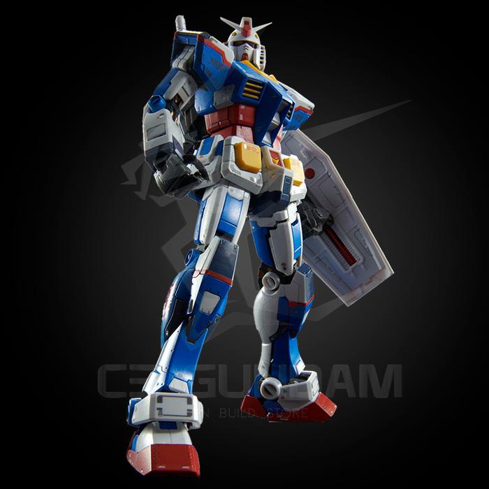 [P-Bandai] RG 1/144 RX-78-2 GUNDAM (TEAM BRIGHT CUSTOM) ĐỒ CHƠI MÔ HÌNH LẮP RÁP GUNDAM GUNPLA CHÍNH HÃNG NHẬT BẢN