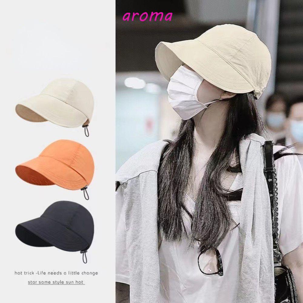 Mũ Rộng Vành Chống Tia UV Phong Cách Hàn Quốc Thời Trang Cho Nữ