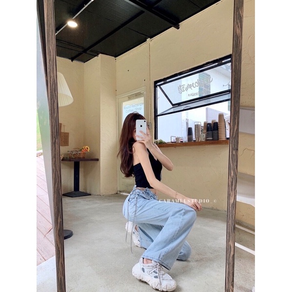 Quần jeans suông 109