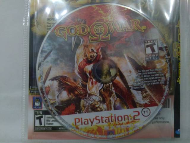 Vỏ bọc Cd DVD PS2 Coffee GOD OF WAR 1