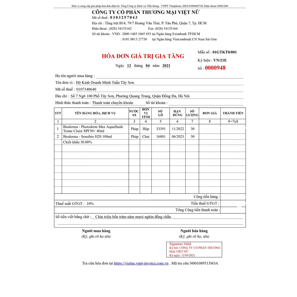 Nước Tẩy Trang Bioderma Sensibio H20 100ml