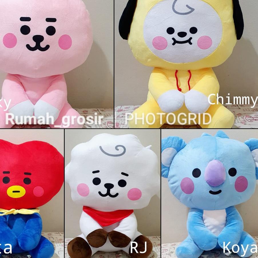 Búp Bê Hình BT21 BTS Cỡ Lớn Dễ Thương