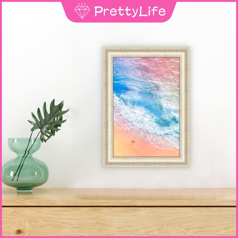 Set tranh đính đá 5D hình cảnh biển trang trí nhà cửa DIY kích thước 30*40cm