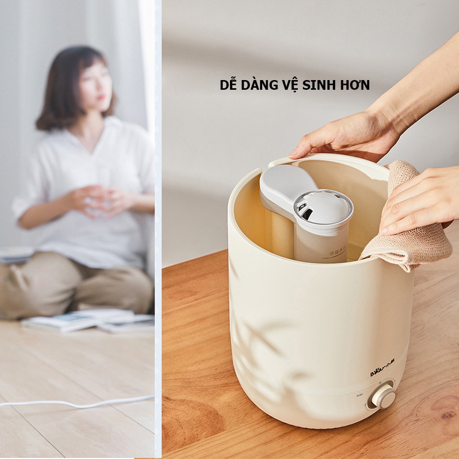 Máy phun sương khuếch tán tinh dầu Bear 4.5L chính hãng phun sương cực khỏe bảo hành 12 tháng