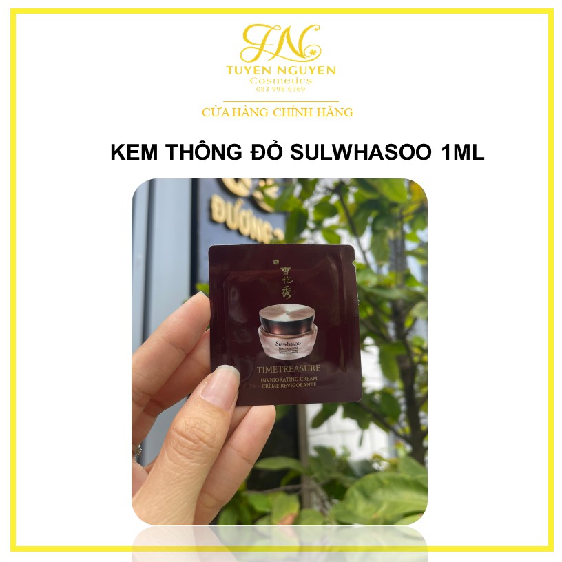 Kem thông đỏ Sulwhasoo gói 1ml