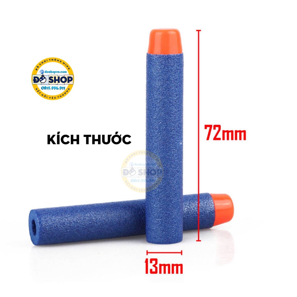 Bộ 10 Viên Xốp Thay Thế Cho Đồ Chơi Nerf - Hàng Chuẩn