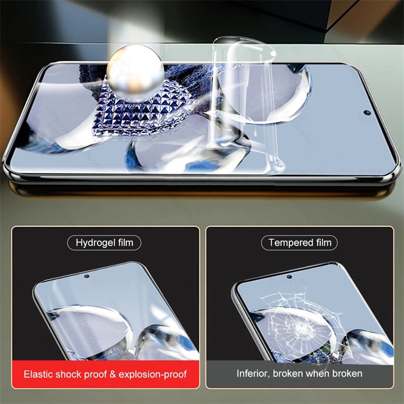 Miếng Dán Hydrogel 3 Trong 1 Bảo Vệ Camera Sau Cho Xiaomi Mi 12T Pro 12TPro Mi12T Redmi K50 Ultra K50U K50Ultra