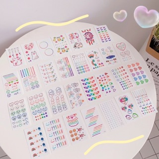 Set 30 tờ hình xăm mini kiểu Hàn