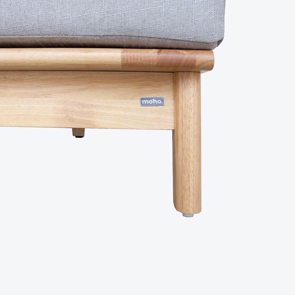 Ghế Sofa Góc Gỗ Cao Su Tự Nhiên MOHO VLINE 601