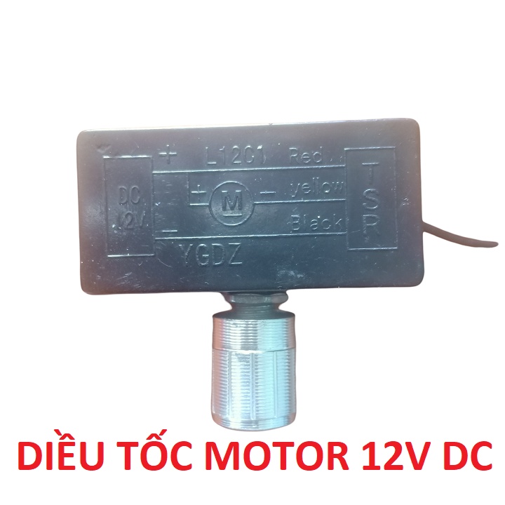 Điều tốc máy bơm mini 12v Điều tốc chỉnh tốc độ máy bơm mini 12v, motor 12v