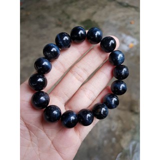 Vòng Tay Đá Mắt Hổ Xanh Đen