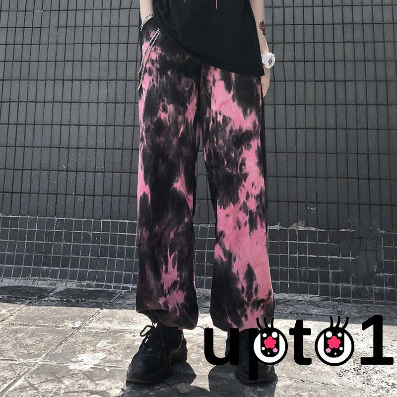 Quần dài màu loang thời trang phối dây xích có túi thích hợp đi mua sắm/ hàng ngày dành cho nữ | BigBuy360 - bigbuy360.vn