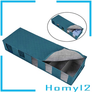 Nonwoven Fabric Under Bed Storage Bag Shoes Clothes Organizer Container