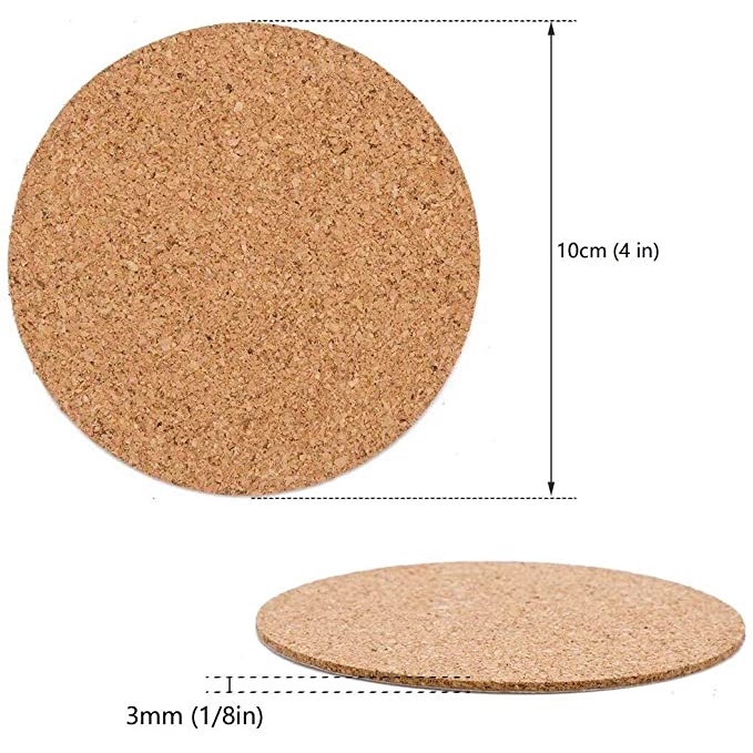 Tấm Lót Cốc Cà Phê / Trà Cách Nhiệt Chống Trượt / Trầy Xước Tiện Dụng Cho Nhà Bếp