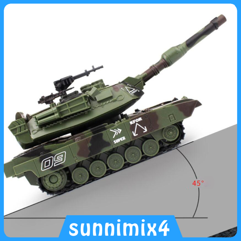 [H₂Sports&Fitness]Heavy 1:32 Scale RC Battle Tank Interactive Toy Car Model Hobby Toys Gifts